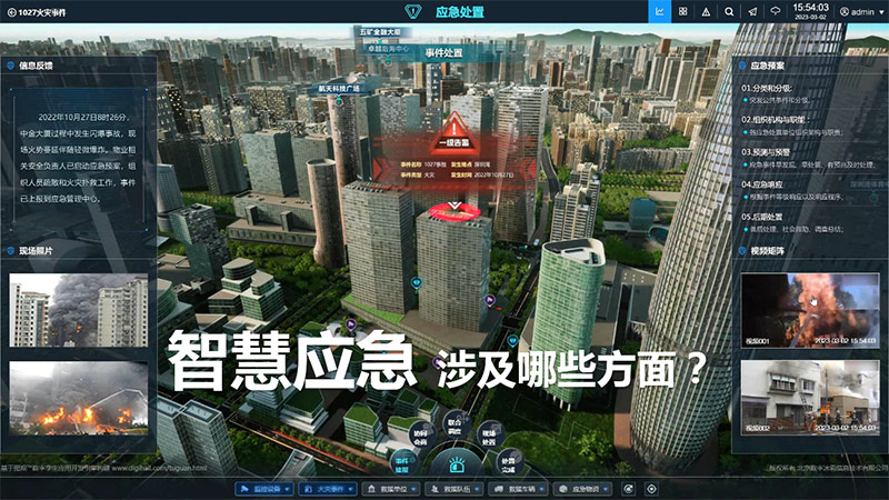 智慧應急主要涉及哪些方面？