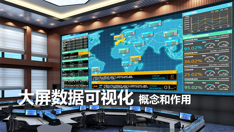 大屏數據可視化的概念和作用