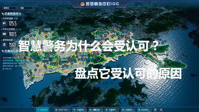 智慧警務為什么會受認可？盤點它受認可的原因