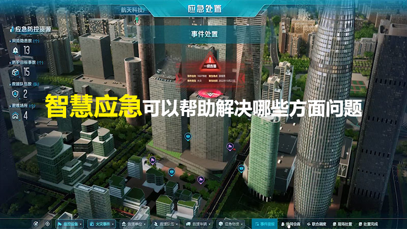智慧應急可以幫助解決哪些方面問題？