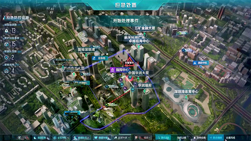 智慧應急主要用在哪些場景當中？