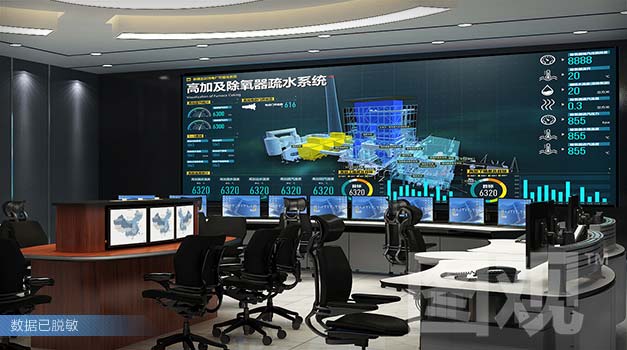 新疆某火力發電廠-智慧電廠運營管理可視化系統