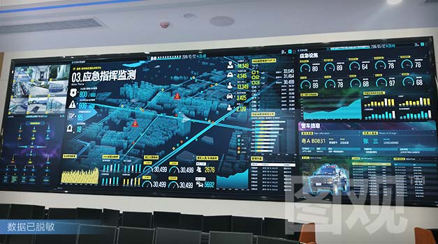 福建省某市應急局-應急管理可視化系統