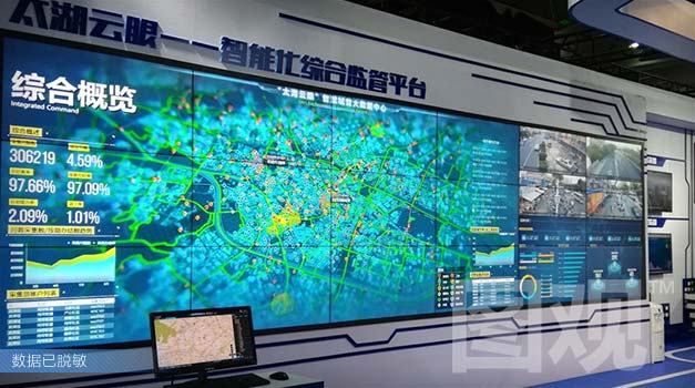 無錫市城管局-智慧城管大數據可視化系統