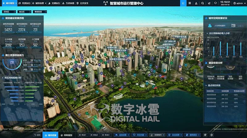 智慧城市-建筑生長歷程復現